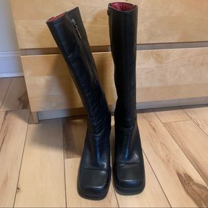 Tommy Hilfiger Square Toe Boots